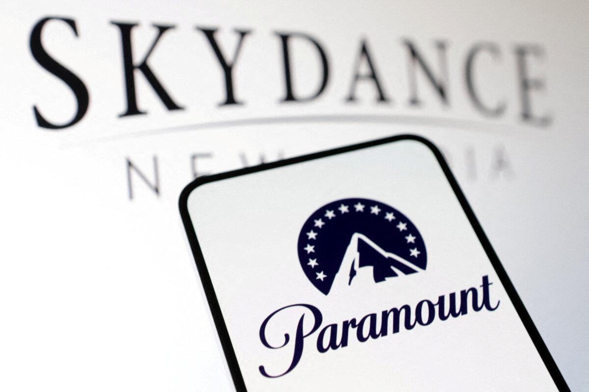 Paramount Global and Skydance logos are seen in this illustration taken on Dec. 17, 2024. (Dado Ruvic/Reuters)