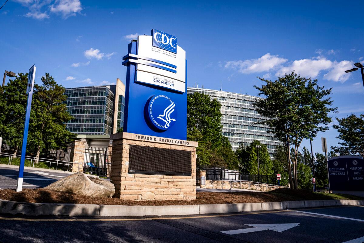 The Centers for Disease Control and Prevention headquarters in Atlanta, Ga., on May 21, 2024. (Madalina Vasiliu/The Epoch Times)