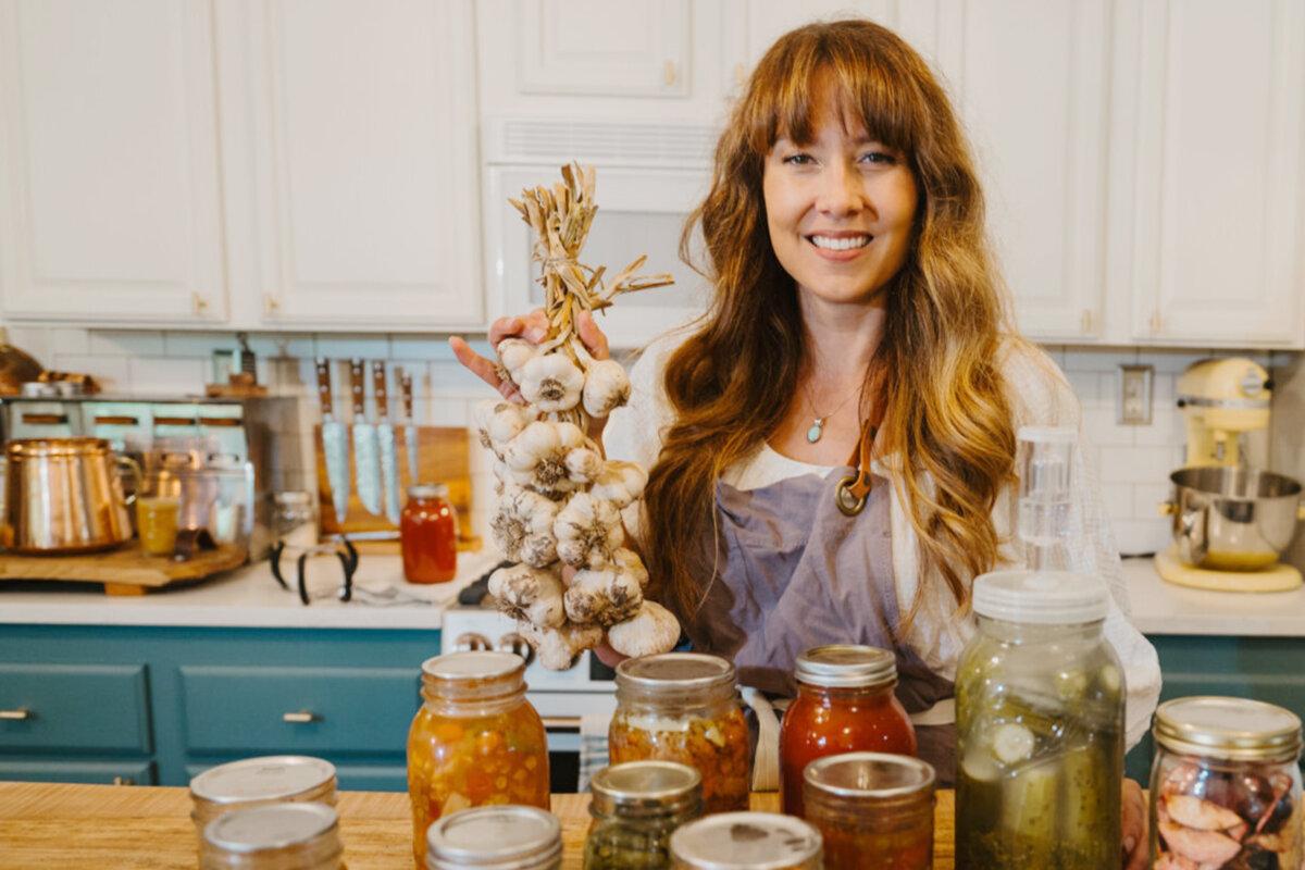 Melissa Norris uses homegrown garlic in many of her recipes. (Courtesy of Melissa Norris)