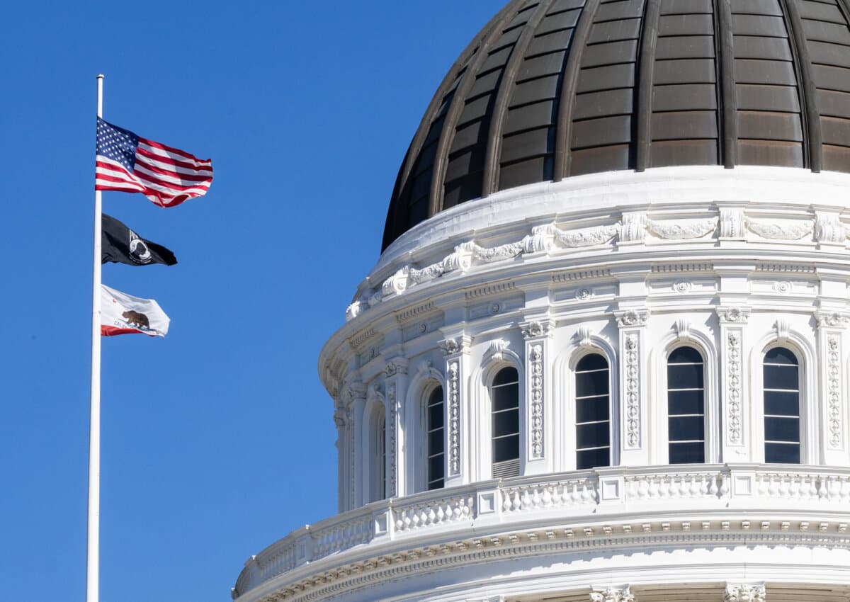 The California State Capitol in Sacramento on Nov. 2, 2025. (John Fredricks/The Epoch Times)