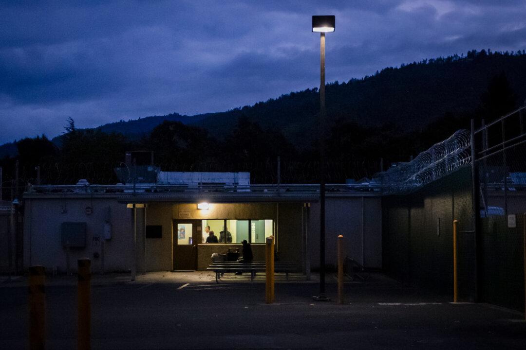 Mendocino County Jail in Ukiah, Calif, on Oct. 9, 2025. Since Gov. Gavin Newsom established the Unified Cannabis Enforcement Taskforce in 2022, 47 warrants have been served in Mendocino County, leading to four arrests and the seizure of 54 firearms and an estimated $65 billion worth of marijuana plants and harvested cannabis. (John Fredricks/The Epoch Times)