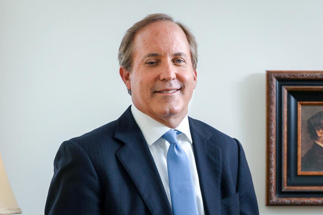 (Left) Rep. Wesley Hunt (R-Texas) speaks at the Republican National Convention in Milwaukee on July 15, 2024. (Center) Sen. John Cornyn (R-Texas) at the Border Patrol checkpoint in Sarita, Texas, on March 20, 2019. (Right) Texas Attorney General Ken Paxton in Washington on May 20, 2019. (Chip Somodevilla/Getty Images, Charlotte Cuthbertson, Samira Bouaou/The Epoch Times)