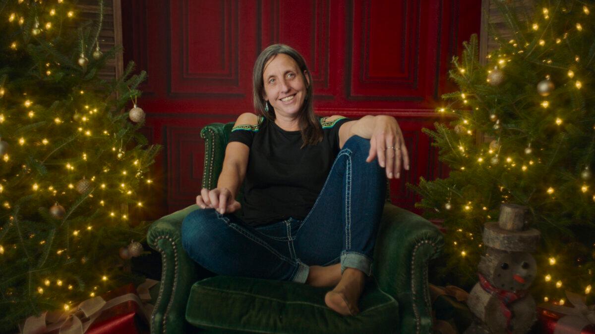 Heather Neville, owner of NYC Tree Lady, in "The Merchants of Joy." (Amazon MGM Studios)