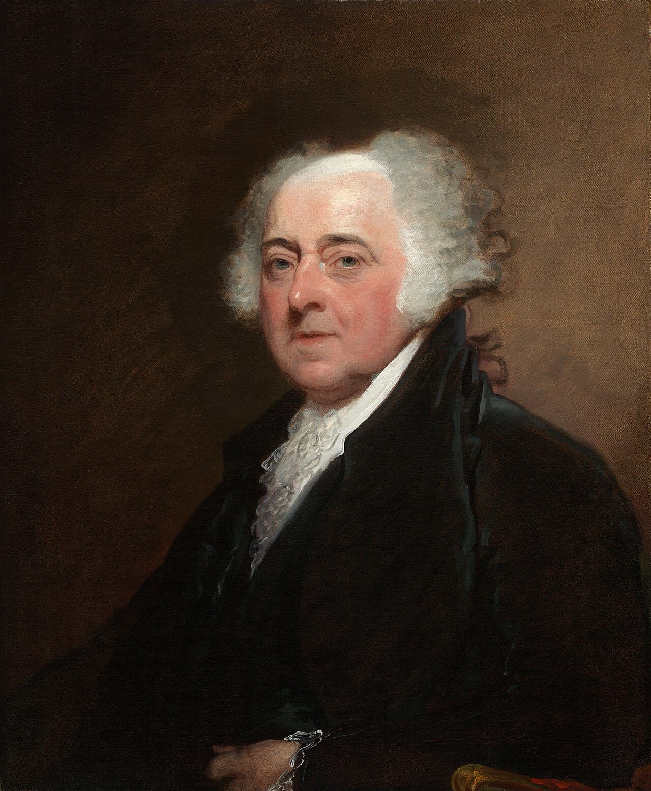 John Adams by Gilbert Stuart, c. 1800–1815, oil on canvas at the National Gallery of Art, Washington. (Courtesy of the National Gallery of Art)