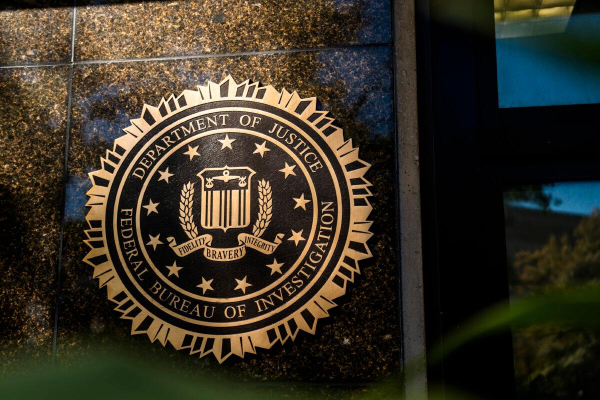 The Federal Bureau of Investigation in Washington on Oct. 21, 2025. (Madalina Kilroy/The Epoch Times)