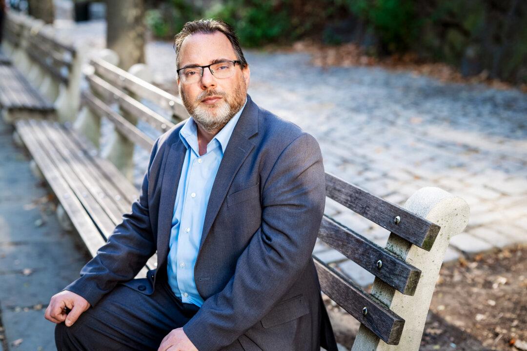 Bob Capano in New York City on Oct. 7, 2025. Capano said many parents are unaware of restorative justice policies, which he says may be downplayed to keep suspension rates low and graduation rates high. (Adhiraj Chakrabarti/The Epoch Times)