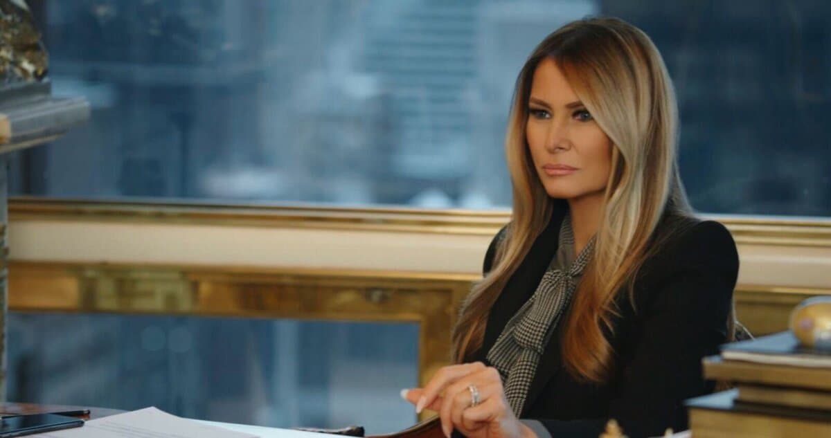 First lady Melania Trump in "Melania." (Amazon/MGM)