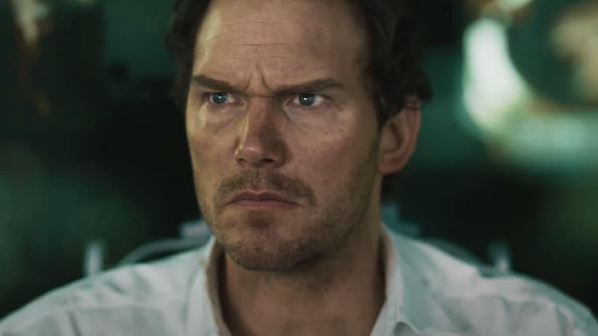 Chris Pratt stars in "Mercy." (MGM)