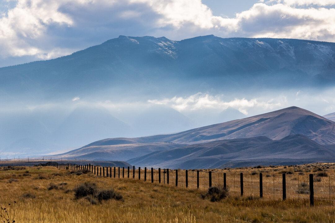 Northern Wyoming on Oct. 14, 2025. (John Fredricks/The Epoch Times)