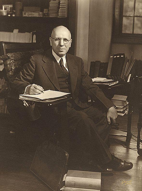 Douglas Southall Freeman late in his life. (Public Domain)