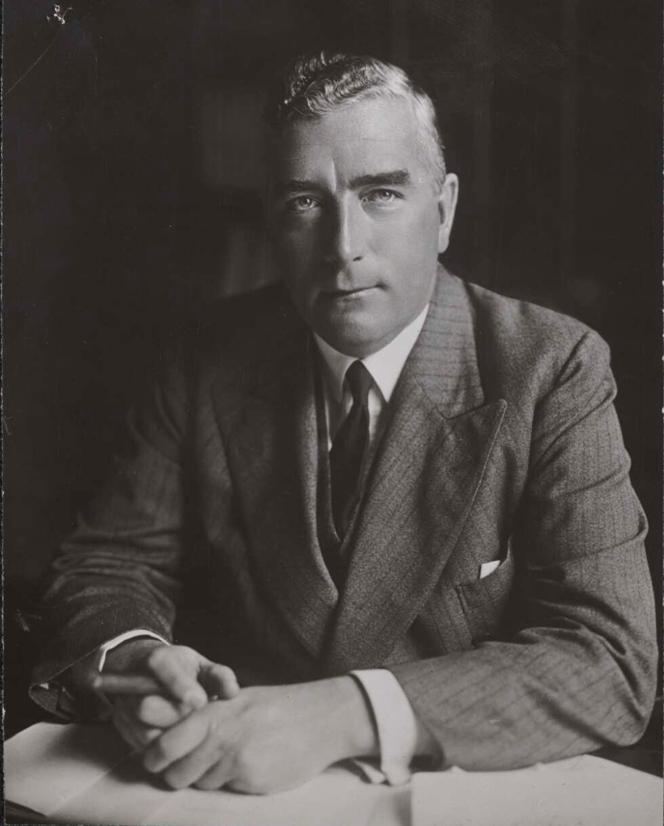 A portrait of Australia's longest serving Prime Minister Sir Robert Menzies. (Courtesy of the National Library)