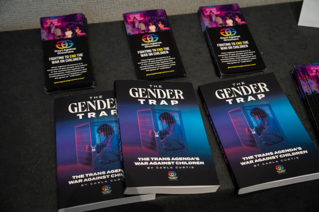 The Genspect—Life Beyond Transition event in Washington on March 12, 2026. (Madalina Kilroy/The Epoch Times)