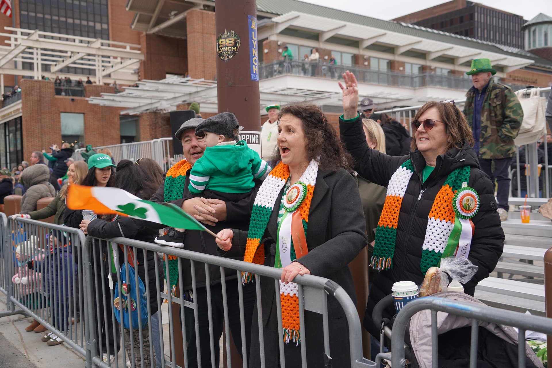 Philadelphia’s 256th Saint Patrick’s Day Parade. (William Huang/The Epoch Times)