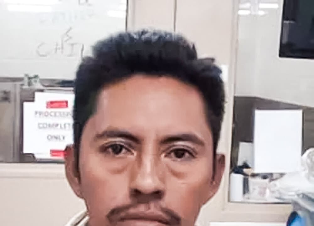 (Left) ICE officers arrested Venezuelan national and alleged gang member Alberth Jose Simancas-Garcia in Dallas on Jan. 7, 2026. (Center) ICE agents in Baltimore arrested Honduran national Rafael Aguilar on Jan. 13, 2026. (Right) ICE arrested Guatemalan national Oscar Vasquez Lopez in Savannah, Ga., on Feb. 16, 2026. (Department of Homeland Security)