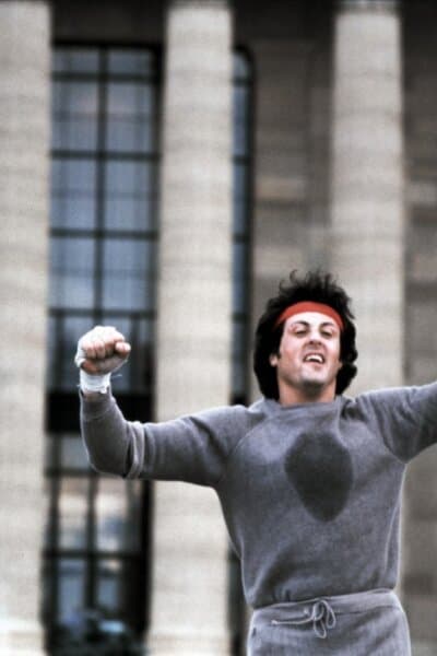 Rocky Balboa (Sylvester Stallone), in "Rocky." (United Artists)
