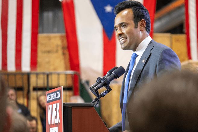 Ohio Republican gubernatorial candidate Vivek Ramaswamy, in this file photo. (Courtesy of Vivek for Ohio)