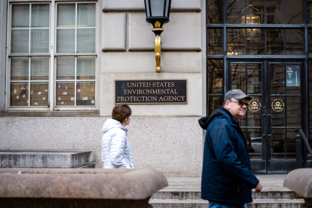 The Environmental Protection Agency in Washington on Jan. 6, 2026. (Madalina Kilroy/The Epoch Times)