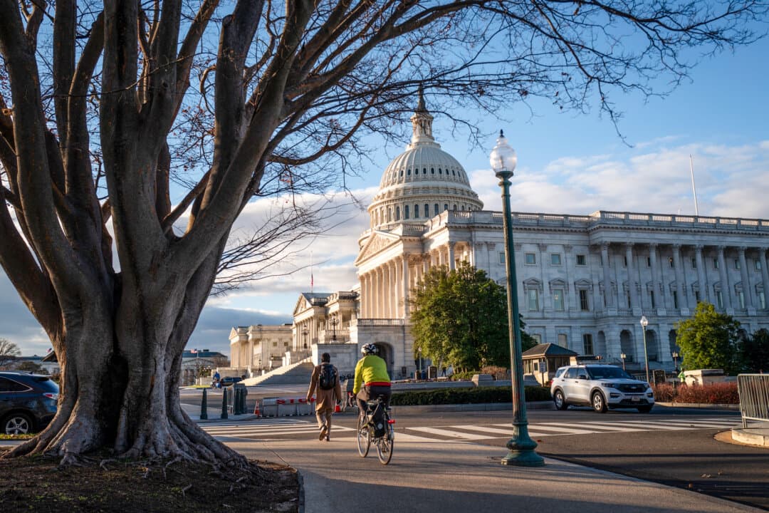 The U.S. Capitol on Jan. 2, 2025. (Madalina Vasiliu/The Epoch Times)