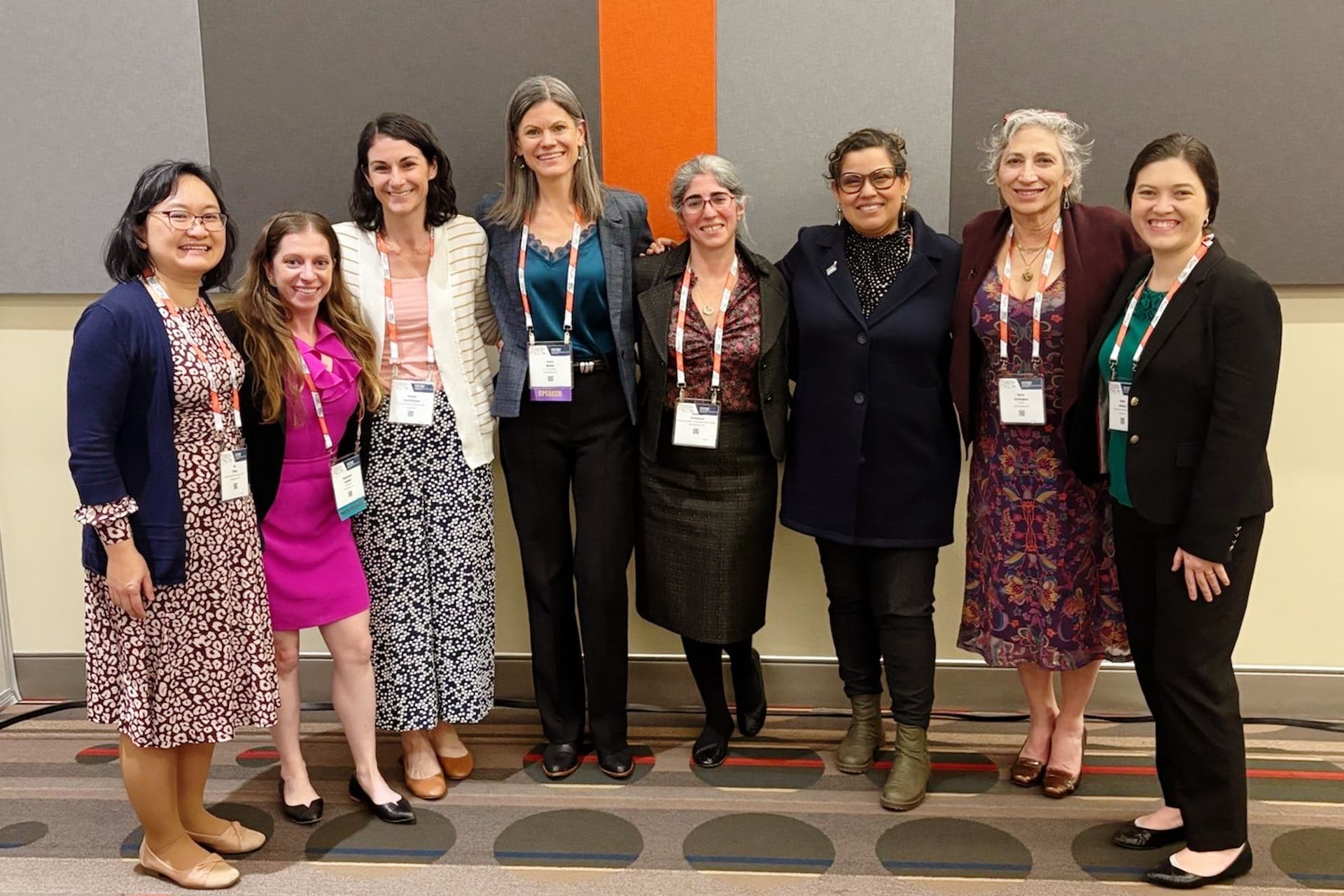 Anne Welsh (4th L) with her Ambitious Mothers Mastermind group. (Courtesy of Anne Welsh)