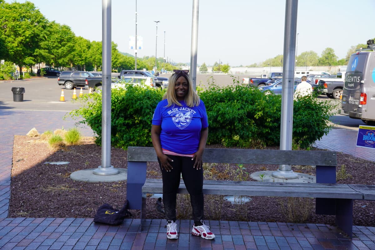 Tiffany Sondergaard, a business owner from Bethlehem, voted in the primary for Pennsylvania's 7th Congressional District on May 19, 2026. (Jacob Burg/The Epoch Times)