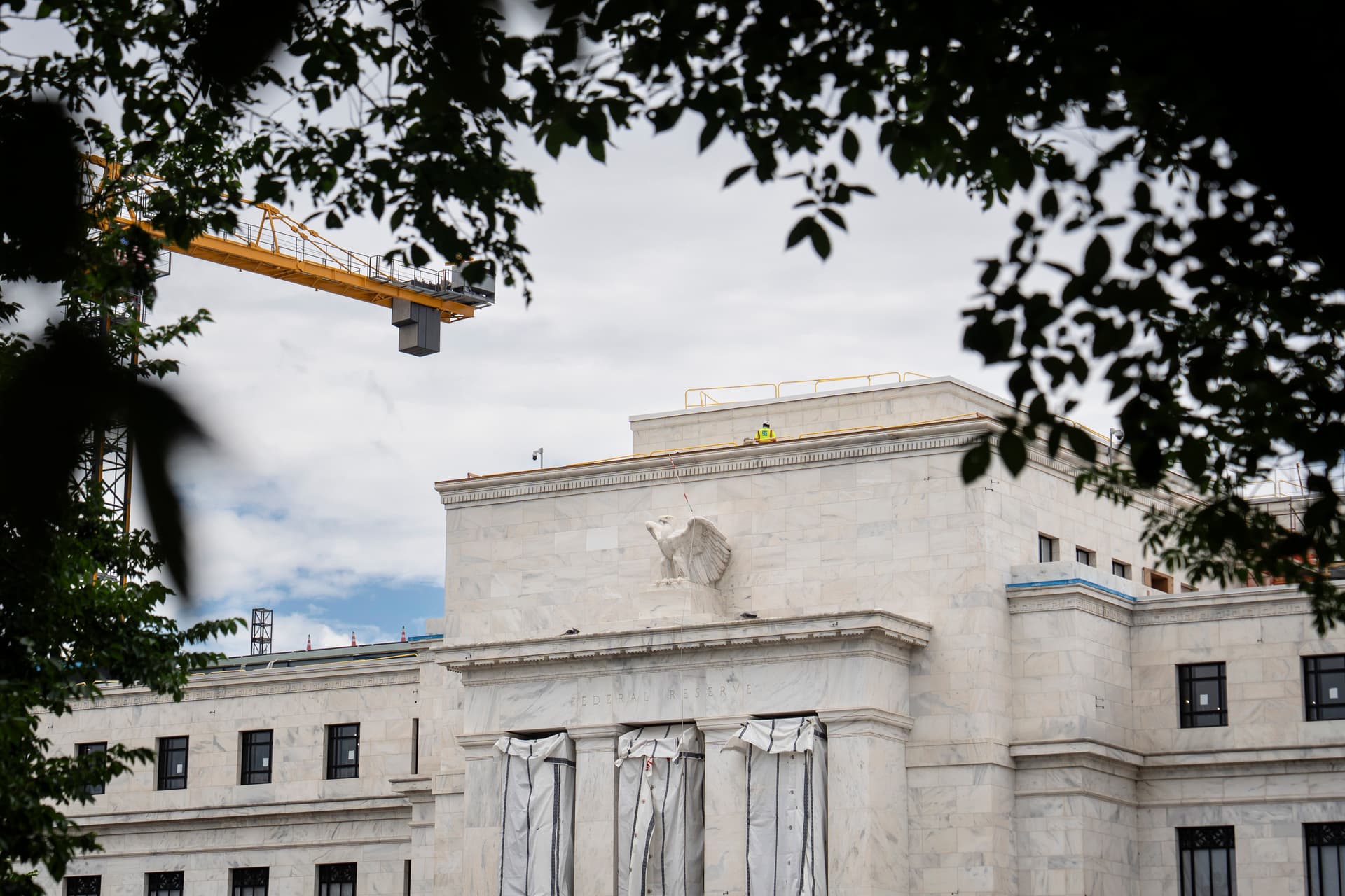 The Federal Reserve in Washington on May 27, 2026. (Madalina Kilroy/The Epoch Times)