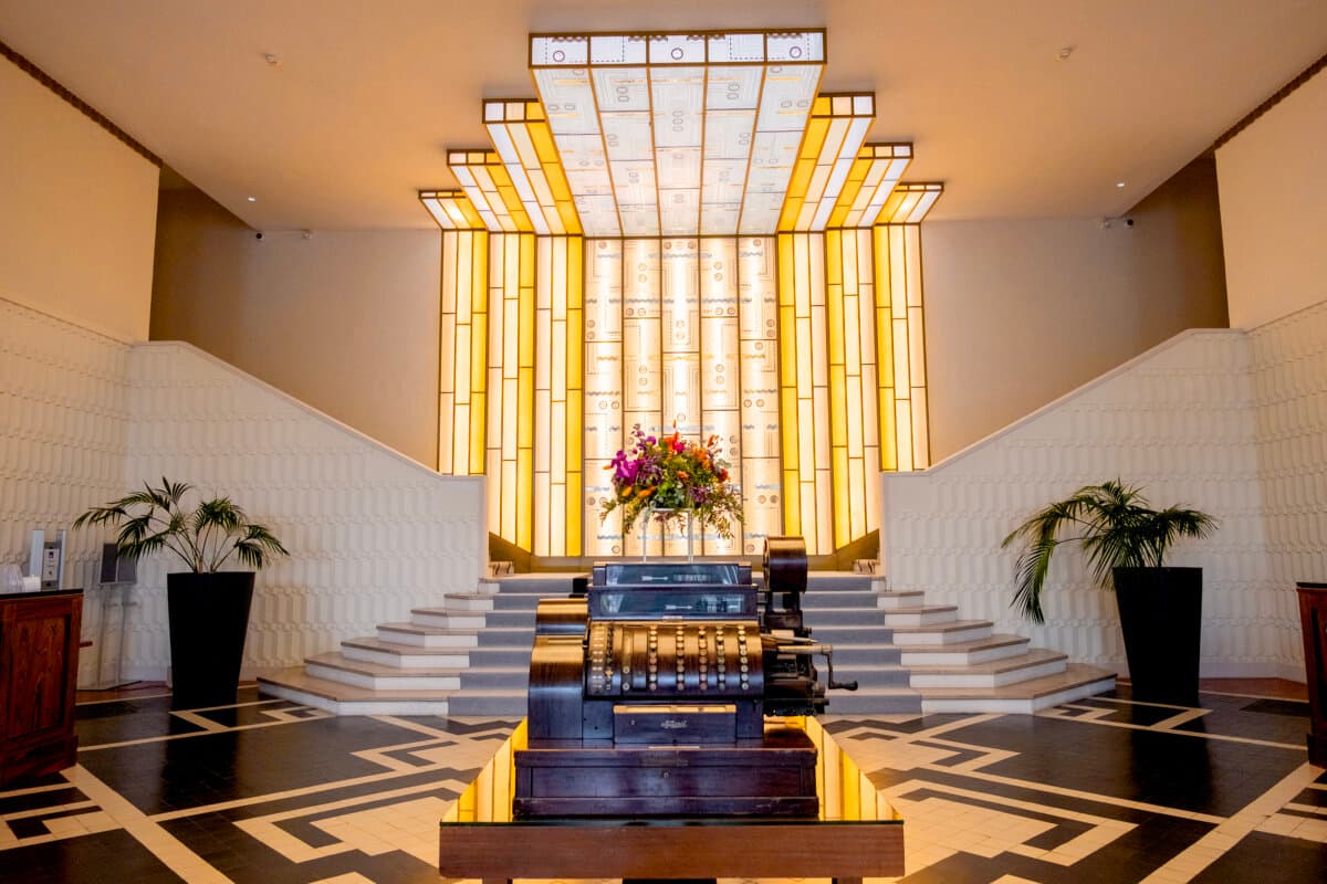 Inside Le Splendid: Art Deco elegance, circa 1928. (Benjamin Myers/TNS)