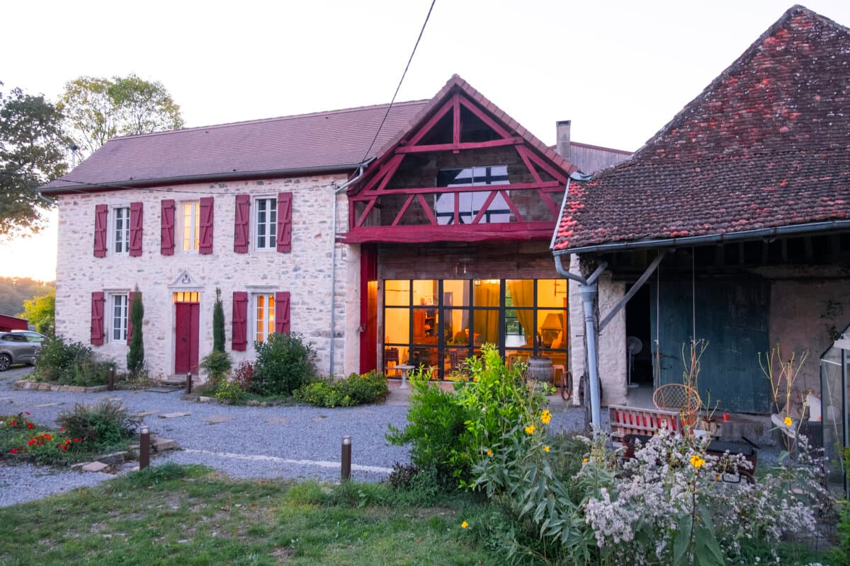 Domaine Labouroume, a countryside bed-and-breakfast in Salies-de-Bearn. (Benjamin Myers/TNS)