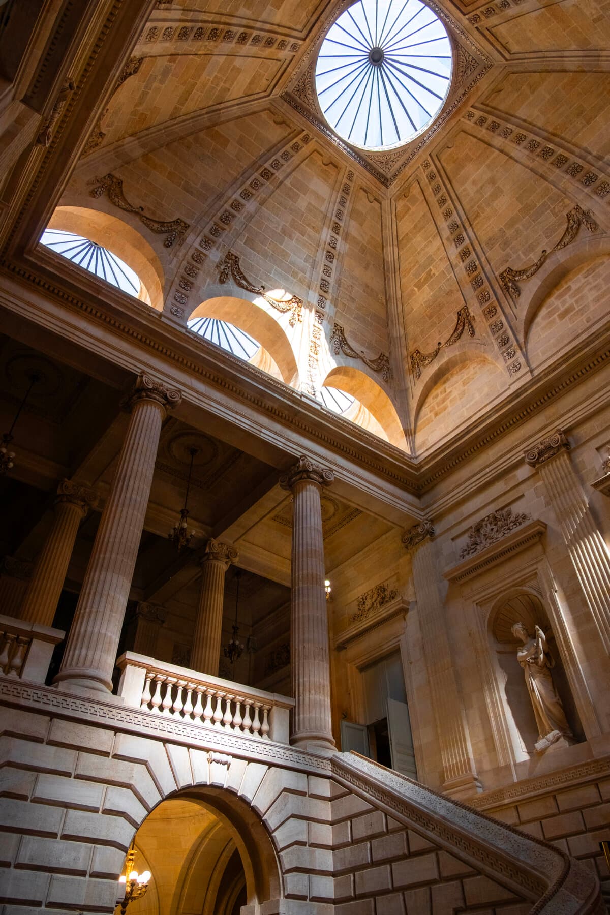 The Grand Theatre, an opera house in Bordeaux, inaugurated 1780. (Benjamin Myers/TNS)