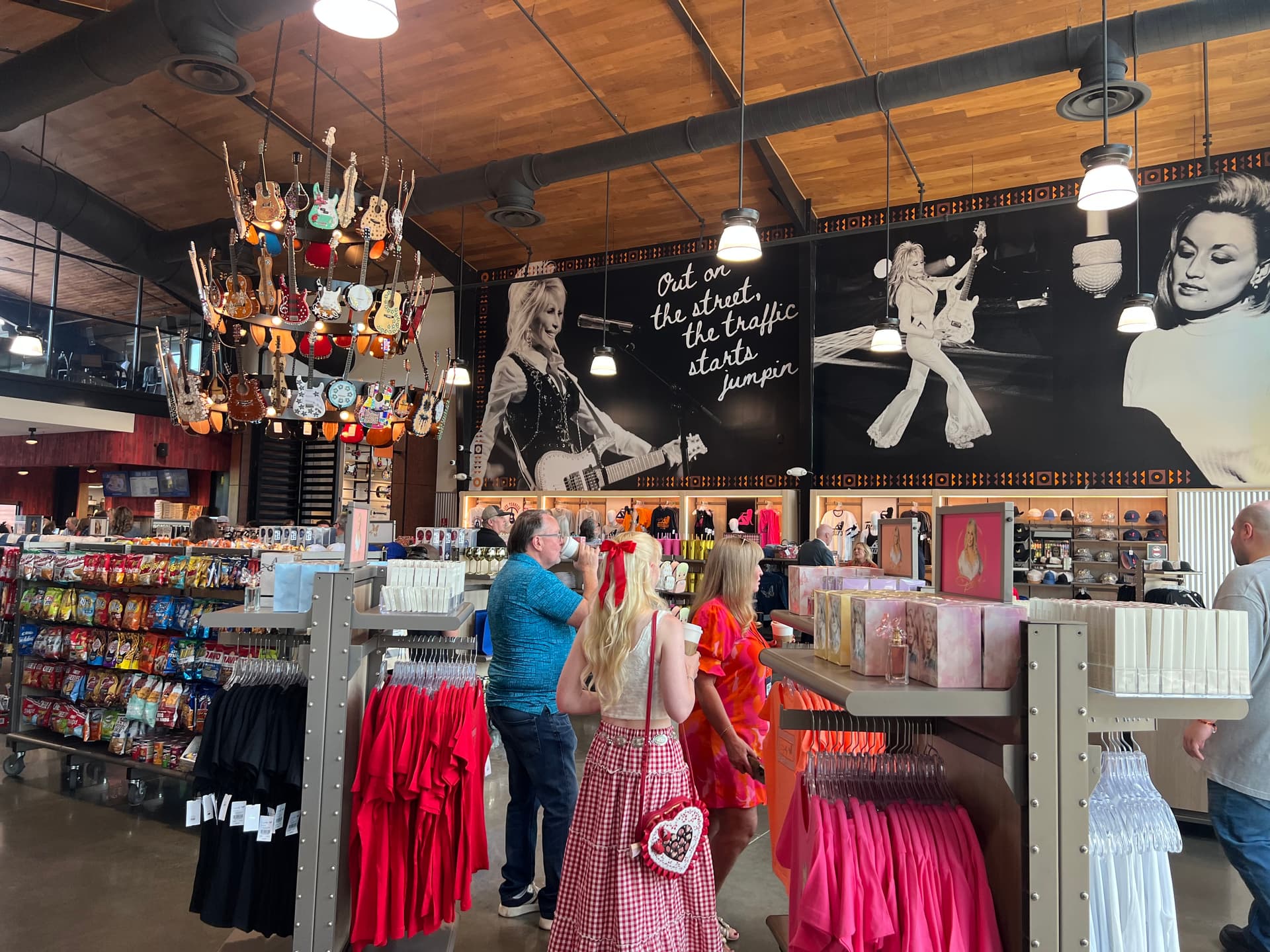 The country music legend’s new business venture has a gift shop, cafe, restaurant and bar. (Jacki Thrapp/The Epoch Times)