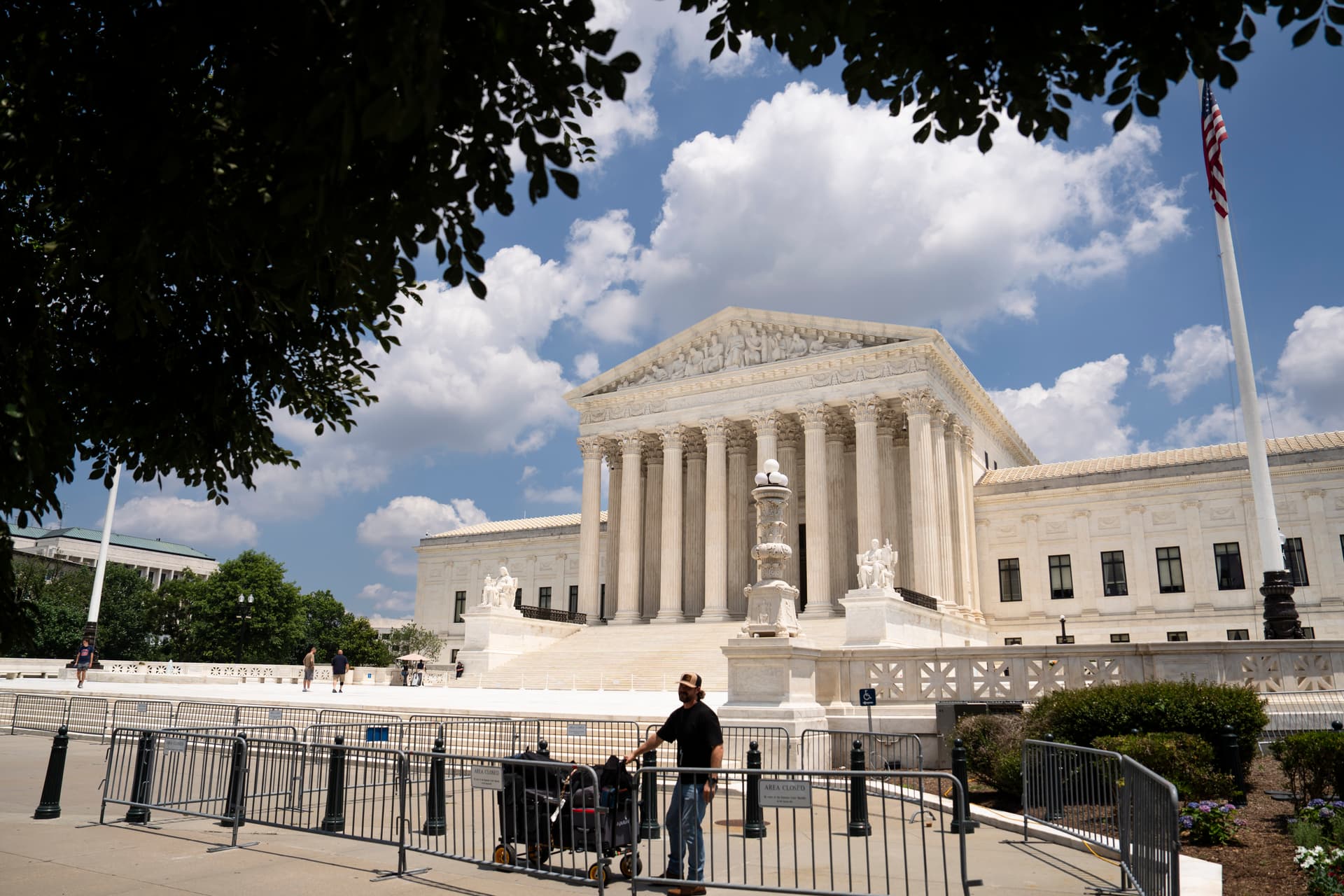The Supreme Court in Washington on June 29, 2026. (Madalina Kilroy/The Epoch Times)