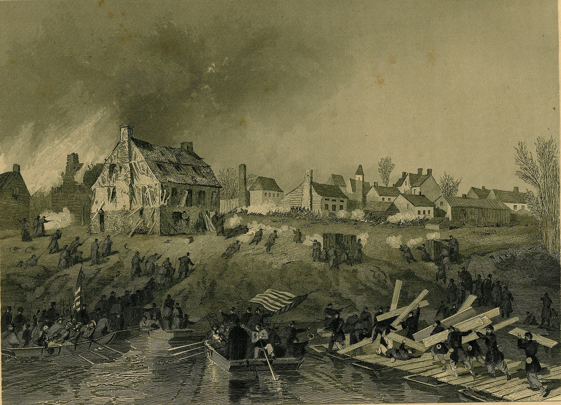 In December 1862, the Union army attacked Fredericksburg, Va. (Public Domain)
