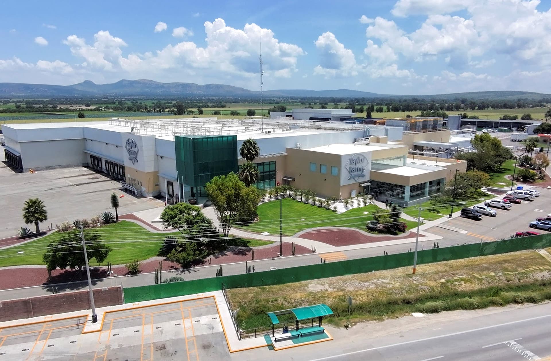 The Taylor Farms facility in Doctor Mora, Guanajuato state, Mexico, on July 20, 2026. (Demian Sanchez/Reuters)