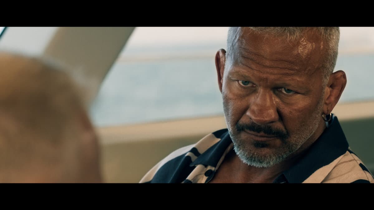 Garrison (Jess Liaudin), in "Above and Below." (Aura Entertainment)