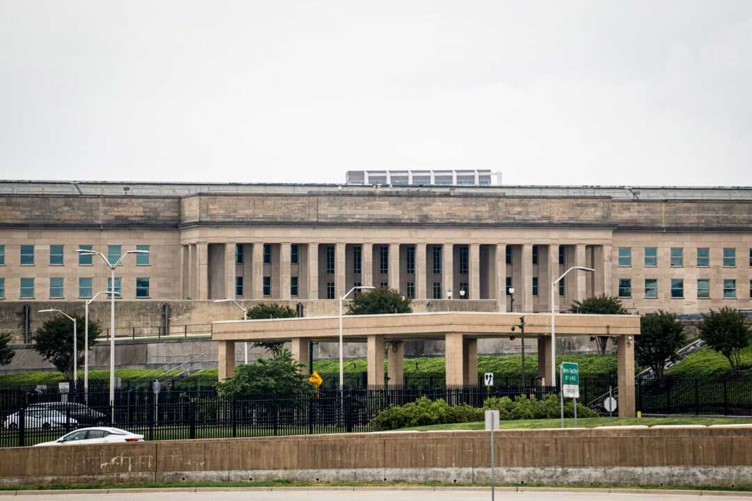 The Pentagon in Arlington, Va., on May 25, 2026. (Madalina Kilroy/The Epoch Times)