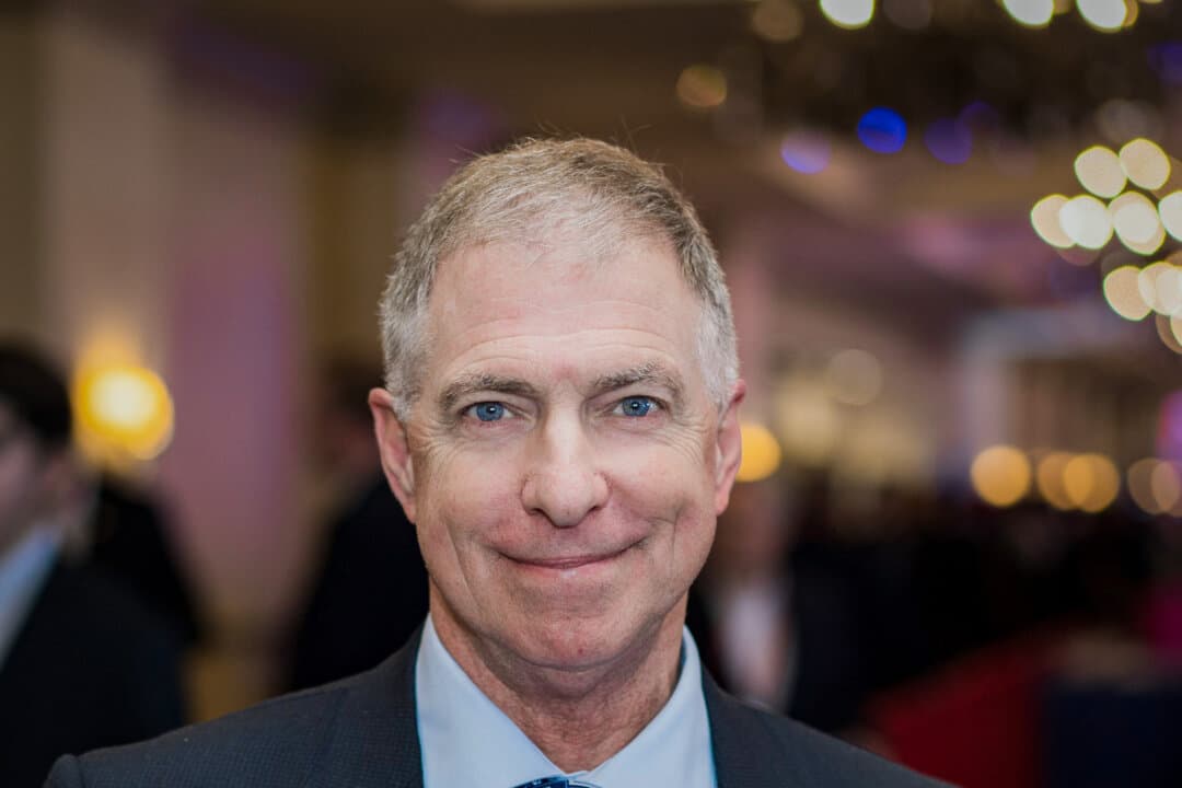 Retired U.S. Marine Col. Grant Newsham at the 2022 Conservative Political Action Conference in Orlando on Feb. 25, 2022. (Tal Atzmon/The Epoch Times)