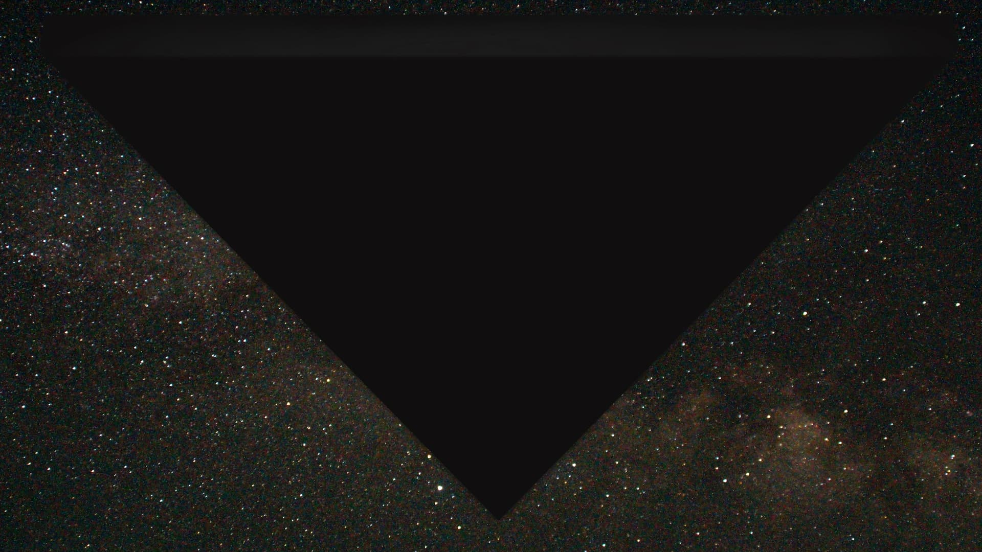 A U.S. military serviceman reported seeing a triangle-shaped craft blacken the stars over Bagram Airfield in Afghanistan in 2002. (U.S. Department of War)