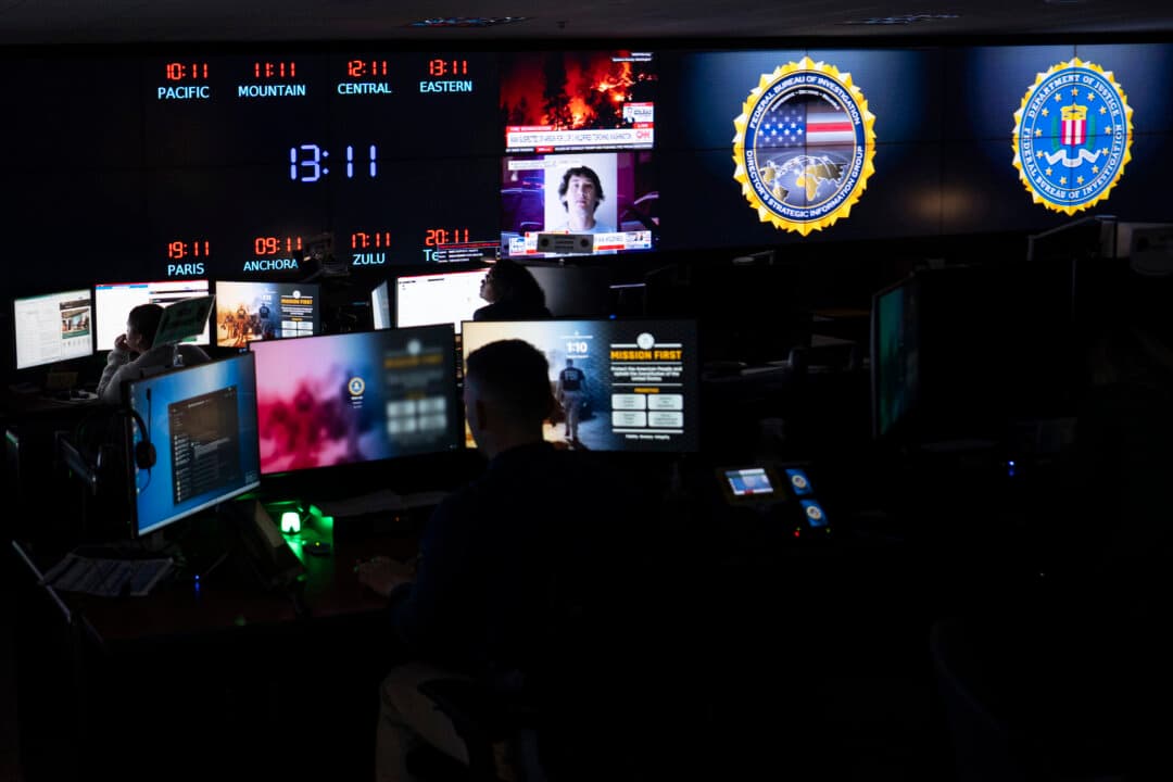 FBI headquarters in Washington on Aug. 4, 2026. (Madalina Kilroy/The Epoch Times)