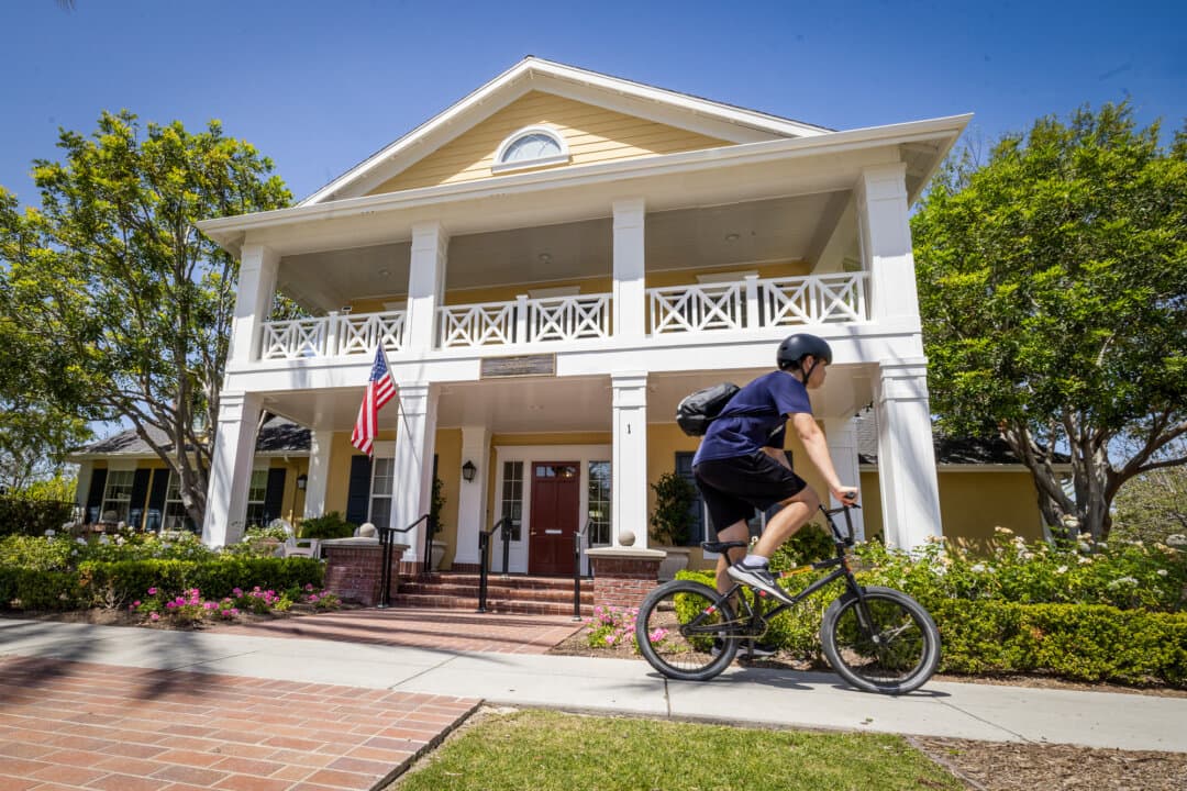The Ladera Ranch Maintenance Corporation in Ladera Ranch, Calif., on July 24, 2026. Residents discovered under Ladera Ranch Maintenance Corporation’s management that at least 19 different synthetic chemicals were used in Ladera in June. (John Fredricks/The Epoch Times)