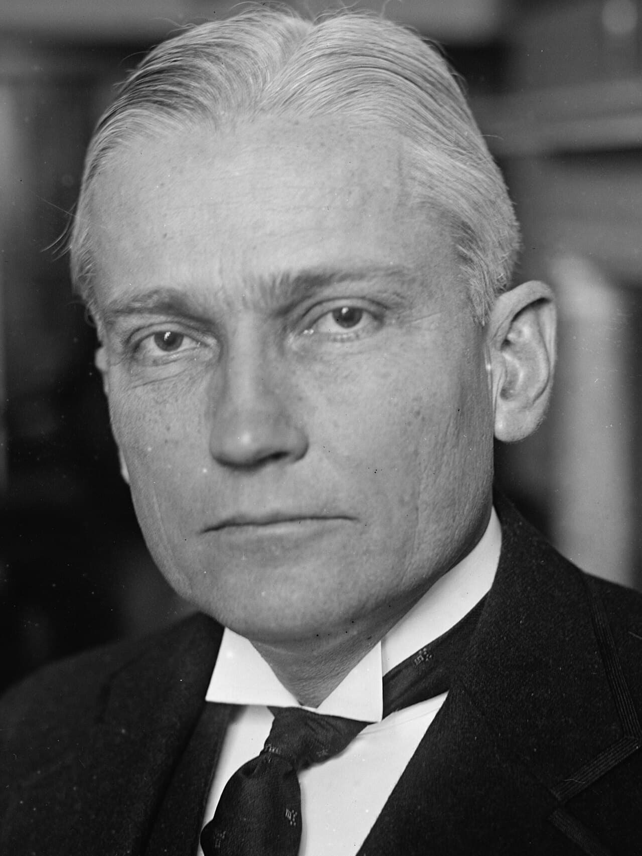 Years after leaving exploration behind, Bingham took on a new role representing Connecticut in the U.S. Senate. (Public Domain)