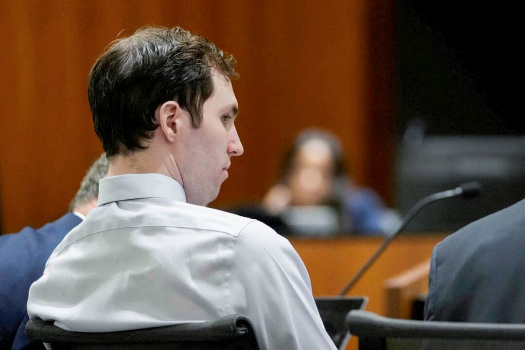 Tyler Robinson, accused in the fatal shooting of Charlie Kirk, attends a hearing at the Fourth District Court in Provo, Utah, on June 12, 2026. Kirk was fatally shot on Sept. 10, 2025, while speaking at a Turning Point USA event at Utah Valley University. (Francisco Kjolseth/Pool via Reuters/File Photo)