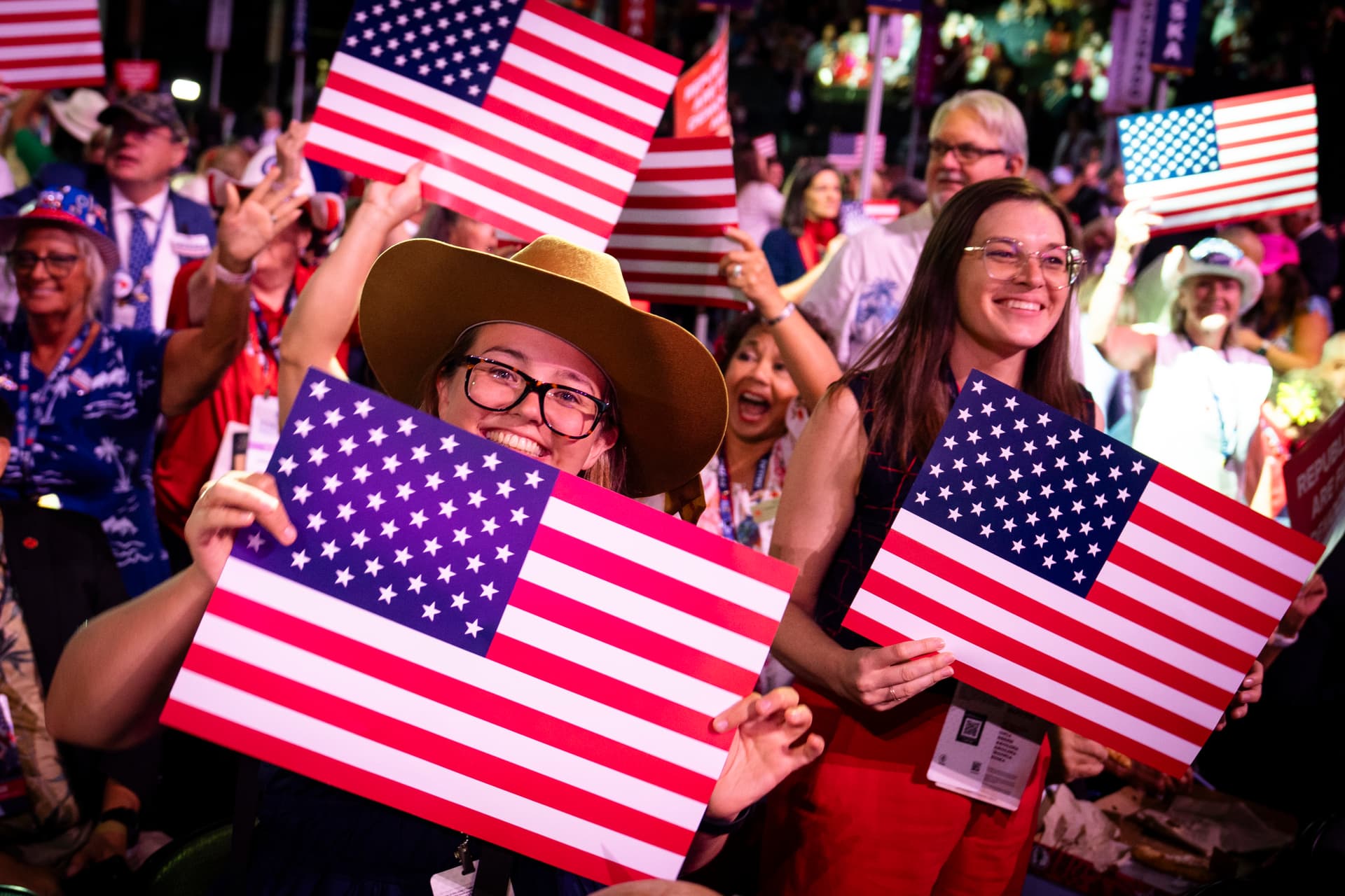 The 2026 Republican Midterm Convention in Dallas on Sept. 9, 2026. (Madalina Kilroy/The Epoch Times)