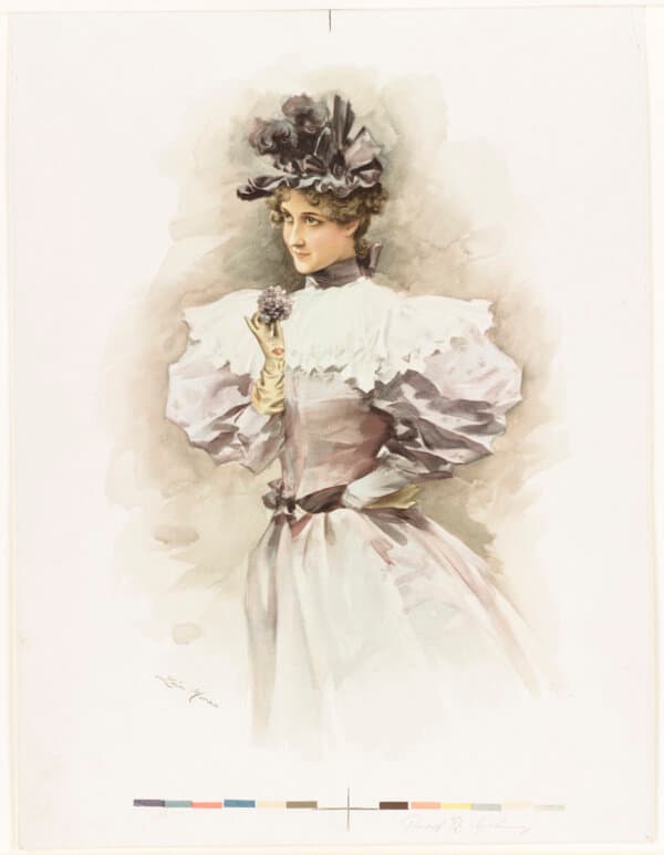 Advertisement for G. Wiedman Brewing Co. by John Leon Moran. (Public Domain)