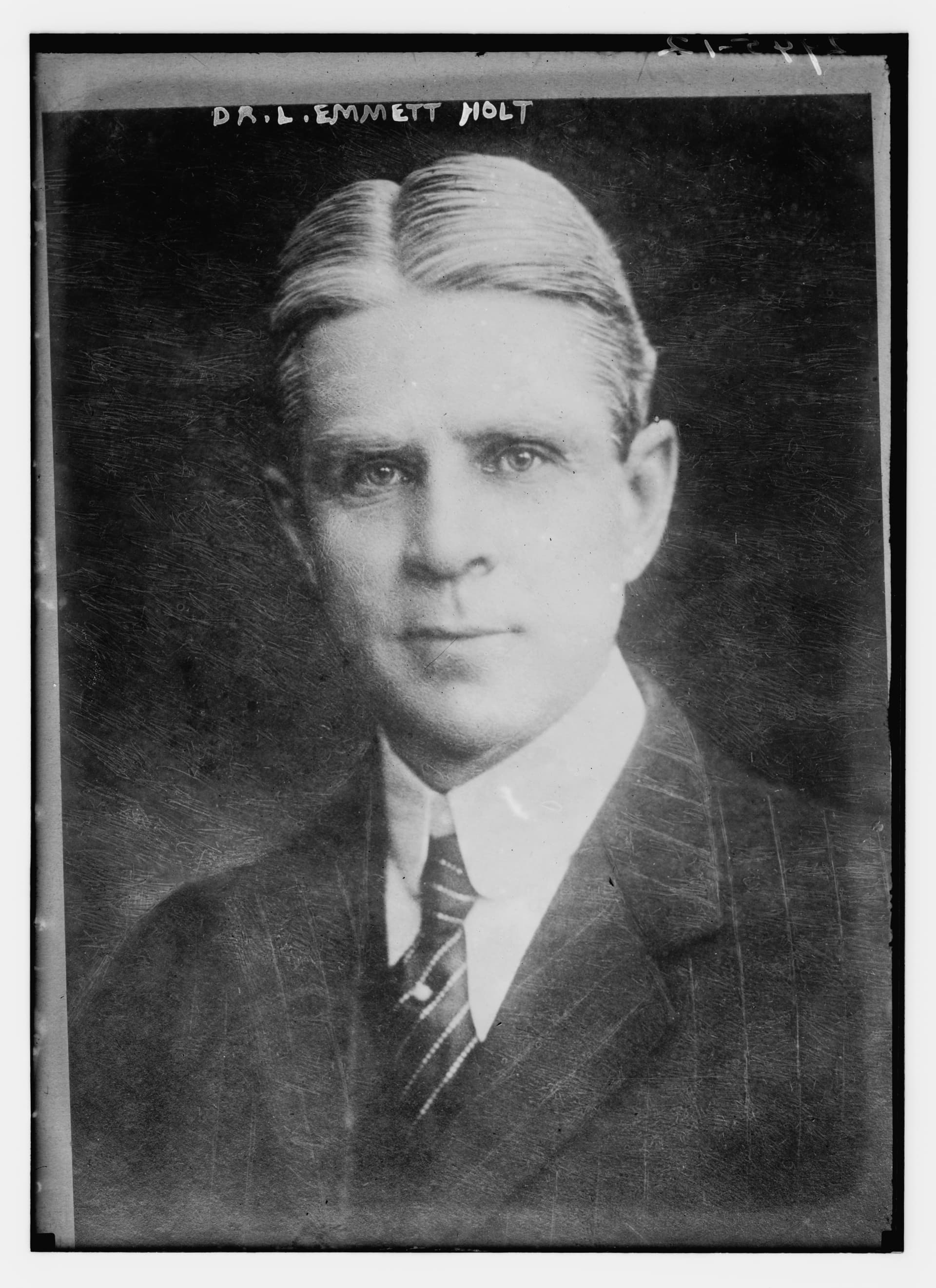 Photograph of Dr Luther Emmett Holt, who published "The Care and Feeding of Children" book in 1894. (Dr. L. Emmett Holt, Public domain, via Wikimedia Commons)
