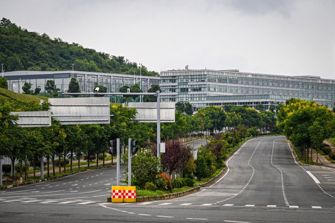 Chinese technology company Tencent's data center in Guiyang, Guizhou Province, China, on July 24, 2026. (Jade Gao/AFP via Getty Images)