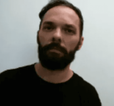 John Young Cotter Johnstone of the UK overstayed his visa, which expired in 2022. He was arrested in May in Nevada and charged with torturing animals. (DHS)