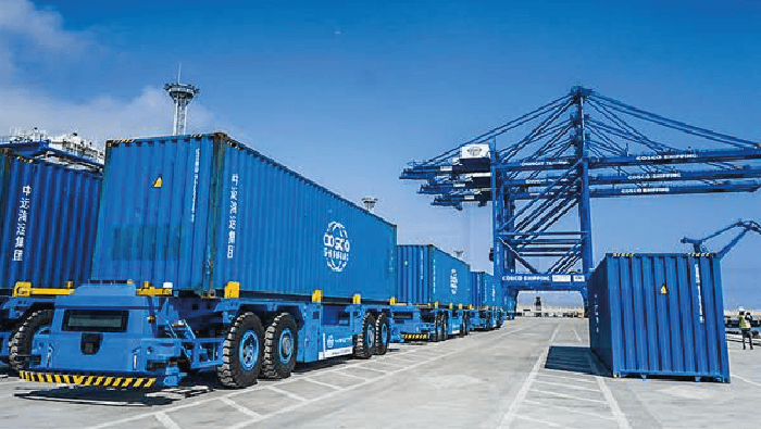 The COSCO-operated Chancay port in Peru, where a court ruling in July 2026 upheld the government's authority to regulate and supervise the Chinese-controlled terminal. (Courtesy of the Peruvian State)