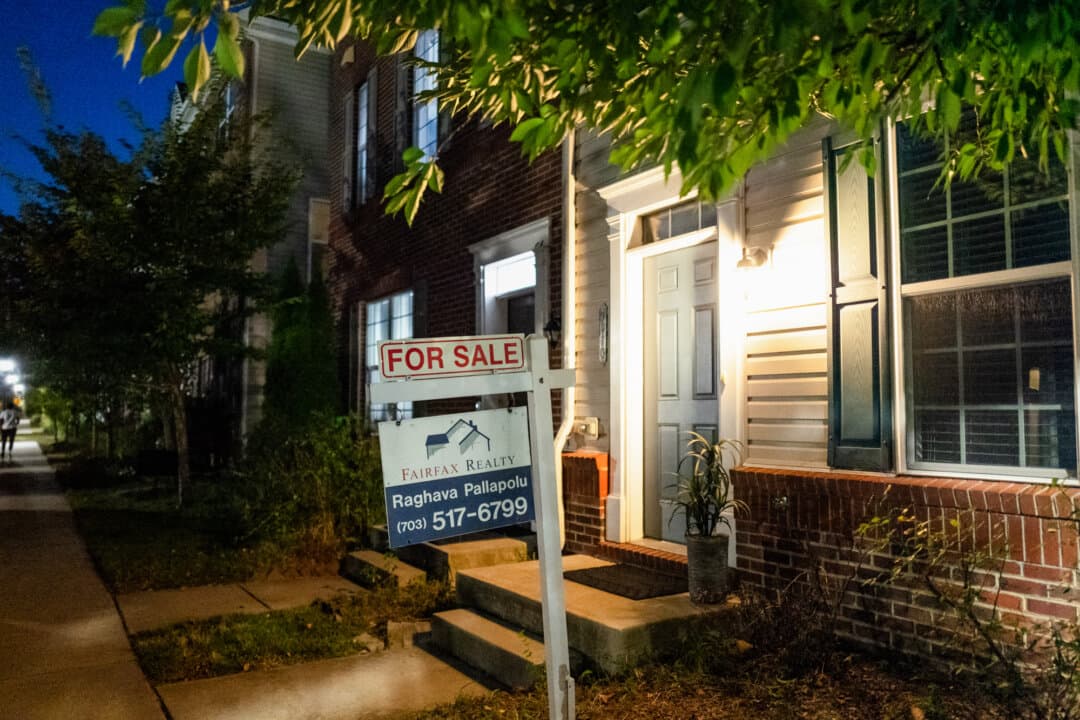 Property for sale in Elkridge, Md., on Sept. 2, 2025. Some fraudsters use emails or text messages to pose as your real estate agent or mortgage loan officer in order to steal your down payment or closing costs. (Madalina Kilroy/The Epoch Times)