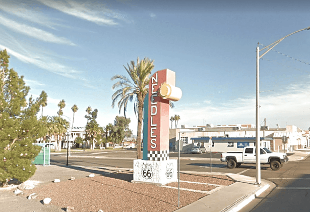 A street view of Needles, California. (Screenshot/Google Maps)
